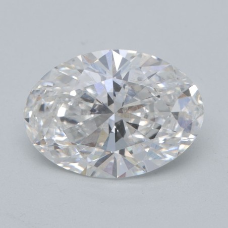 Diament laboratoryjny bezbarwny szlif owalny, 1.46ct, VVS1, F, IGI LG560215280
