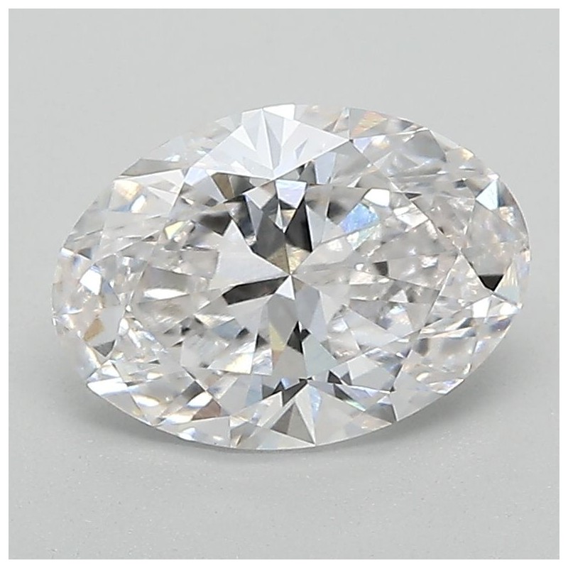 Diament laboratoryjny bezbarwny szlif owalny, 1.45ct, VVS2, E, IGI LG560243428