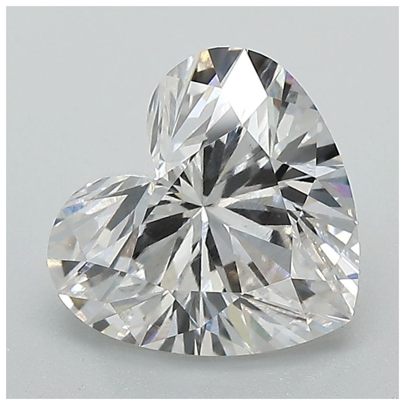 Diament laboratoryjny bezbarwny serce, 2.11ct, VVS2, F, IGI LG560215464