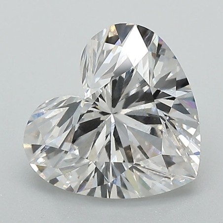 Diament laboratoryjny bezbarwny serce, 2.11ct, VVS2, F, IGI LG560215464
