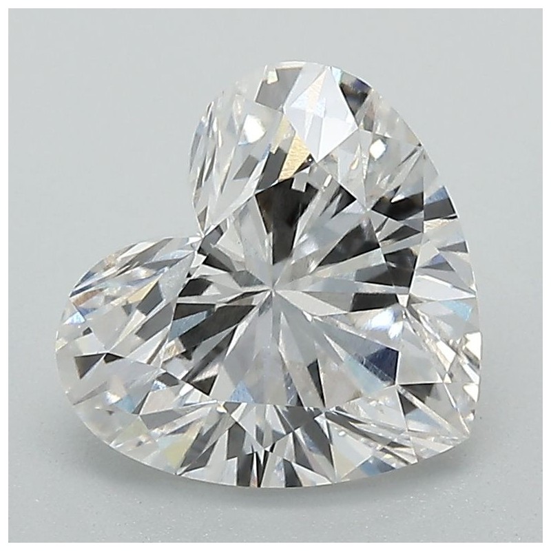 Diament laboratoryjny bezbarwny serce, 2.1ct, VVS1, F, IGI LG560215463