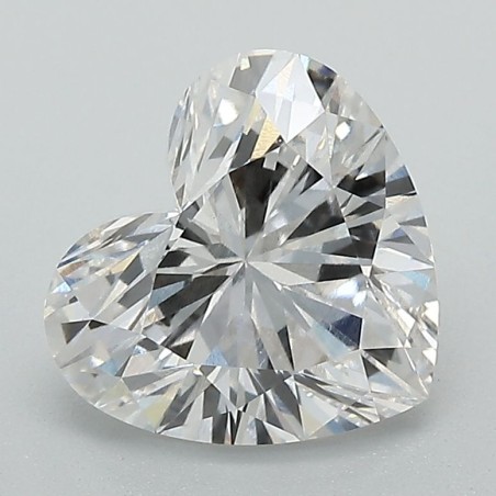 Diament laboratoryjny bezbarwny serce, 2.1ct, VVS1, F, IGI LG560215463