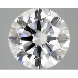 Diament laboratoryjny bezbarwny szlif okrągły, 2.57ct, VVS2, D, IGI LG707503112
