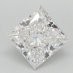 Diament laboratoryjny bezbarwny szlif princess, 1.61ct, VVS2, F, IGI LG555270496