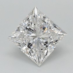 Diament laboratoryjny bezbarwny szlif princess, 1.69ct, VVS2, F, IGI LG578353374