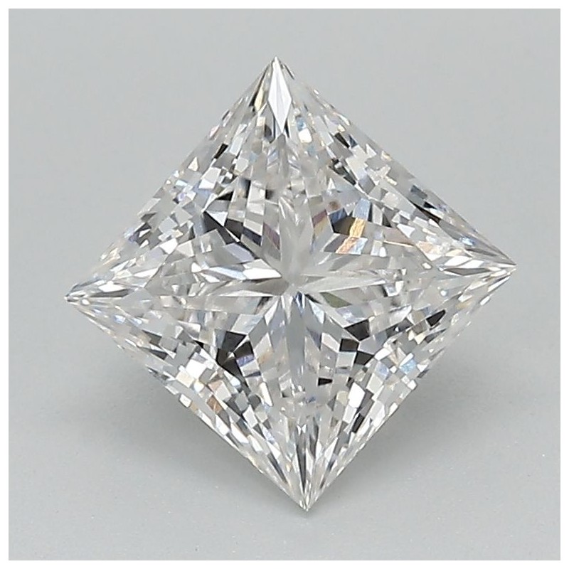 Diament laboratoryjny bezbarwny szlif princess, 1.69ct, VVS2, F, IGI LG578353374