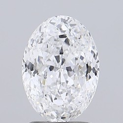 Diament laboratoryjny bezbarwny szlif owalny, 1.81ct, VVS2, D, IGI LG743534220