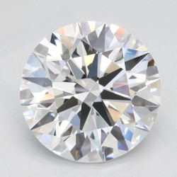 Diament laboratoryjny bezbarwny szlif okrągły, 2.12ct, VVS1, D, IGI LG713522941