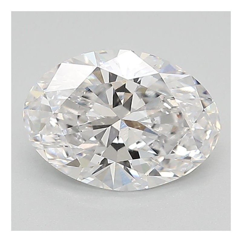 Diament laboratoryjny bezbarwny szlif owalny, 1.41ct, VVS1, E, IGI LG570334286