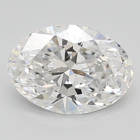 Diament laboratoryjny bezbarwny szlif owalny, 1.41ct, VVS1, E, IGI LG570334286