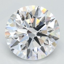 Diament laboratoryjny bezbarwny szlif okrągły, 2.34ct, VVS1, D, IGI LG713522997