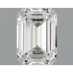 Diament laboratoryjny bezbarwny szlif szmaragdowy, 1.59ct, VVS1, D, IGI LG678570077