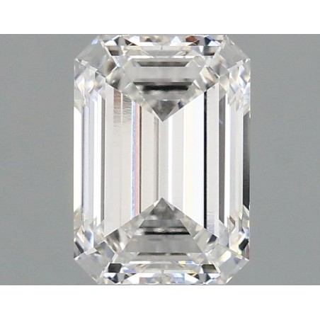 Diament laboratoryjny bezbarwny szlif szmaragdowy, 1.59ct, VVS1, D, IGI LG678570077