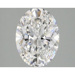 Diament laboratoryjny bezbarwny szlif owalny, 2.07ct, VVS2, D, IGI LG683523185