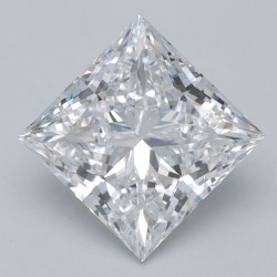 Diament laboratoryjny bezbarwny szlif princess, 2.97ct, VVS2, D, IGI LG608373882
