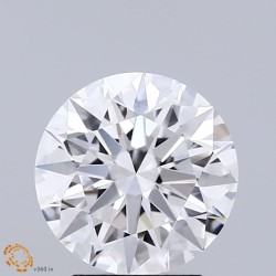 Diament laboratoryjny bezbarwny szlif okrągły, 2.52ct, VVS2, D, IGI LG739556956