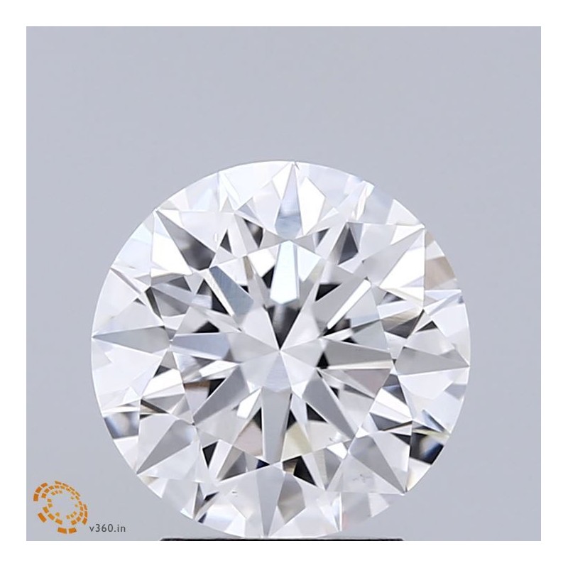 Diament laboratoryjny bezbarwny szlif okrągły, 2.52ct, VVS2, D, IGI LG739556956