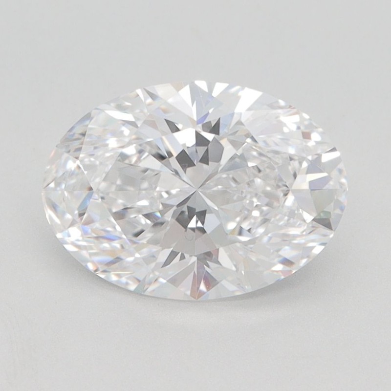 Diament laboratoryjny bezbarwny szlif owalny, 2.06ct, VVS1, D, GIA 7496507648