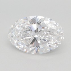 Diament laboratoryjny bezbarwny szlif owalny, 2.1ct, VVS1, D, GIA 5493507141