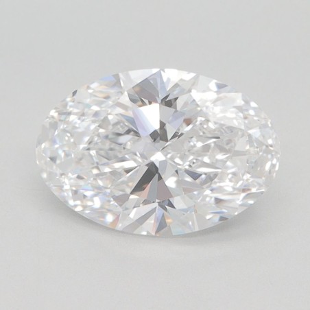 Diament laboratoryjny bezbarwny szlif owalny, 2.1ct, VVS1, D, GIA 5493507141