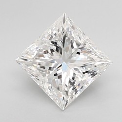 Diament laboratoryjny bezbarwny szlif princess, 2.04ct, VVS2, E, IGI LG726539705