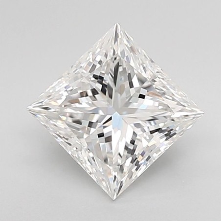 Diament laboratoryjny bezbarwny szlif princess, 2.04ct, VVS2, E, IGI LG726539705