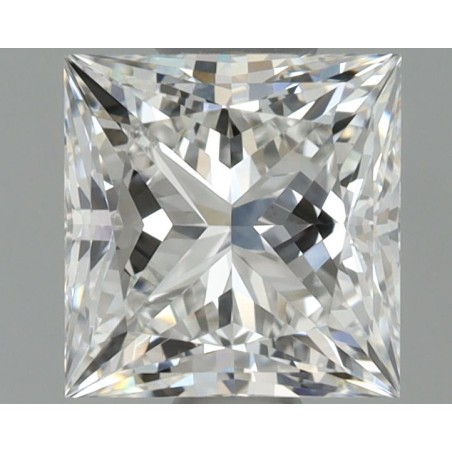 Diament laboratoryjny bezbarwny szlif princess, 1.04ct, VVS1, E, IGI LG712567621