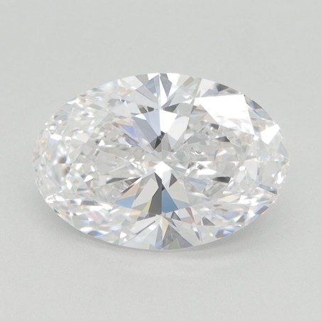 Diament laboratoryjny bezbarwny szlif owalny, 2.02ct, VVS1, D, GIA 7498425365
