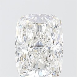 Diament laboratoryjny bezbarwny szlif poduszkowy brylantowy, 2.1ct, VVS2, E, IGI LG666424657