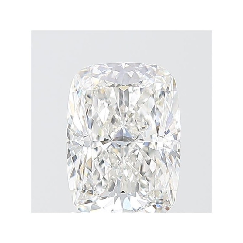 Diament laboratoryjny bezbarwny szlif poduszkowy brylantowy, 2.1ct, VVS2, E, IGI LG666424657