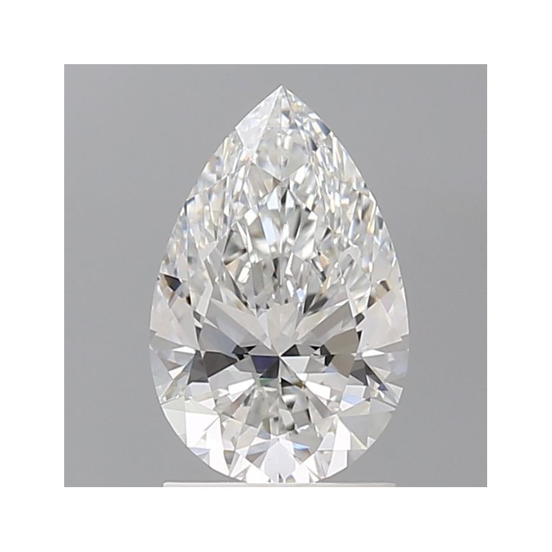 Diament laboratoryjny bezbarwny szlif gruszkowy, 1.6ct, VVS2, E, IGI LG741531962