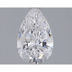 Diament laboratoryjny bezbarwny szlif gruszkowy, 1.29ct, VVS1, D, IGI LG726504000