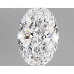 Diament laboratoryjny bezbarwny szlif owalny, 1.23ct, VVS2, D, IGI LG746511667