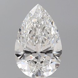Diament laboratoryjny bezbarwny szlif gruszkowy, 1.6ct, VVS2, E, IGI LG741514009