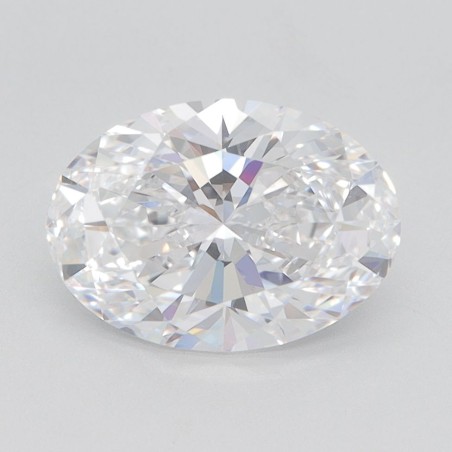 Diament laboratoryjny bezbarwny szlif owalny, 2.1ct, VVS1, D, GIA 2496425127