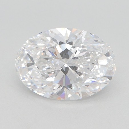 Diament laboratoryjny bezbarwny szlif owalny, 2.09ct, VVS1, D, GIA 7496426217