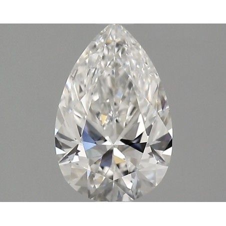 Diament laboratoryjny bezbarwny szlif gruszkowy, 1ct, VVS2, E, IGI LG735520370
