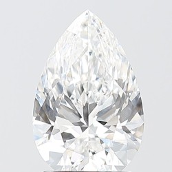 Diament laboratoryjny bezbarwny szlif gruszkowy, 2.1ct, VVS2, E, IGI LG734535004