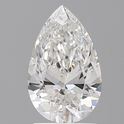 Diament laboratoryjny bezbarwny szlif gruszkowy, 1.56ct, VVS2, E, IGI LG741514028