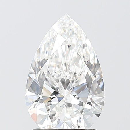 Diament laboratoryjny bezbarwny szlif gruszkowy, 2.09ct, VVS2, E, IGI LG735519146