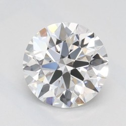 Diament laboratoryjny bezbarwny szlif okrągły, 0.7ct, IF, D, IGI LG713522767