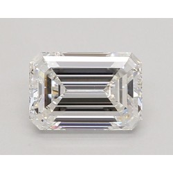 Diament laboratoryjny bezbarwny szlif szmaragdowy, 1.29ct, VVS2, F, IGI LG696558195