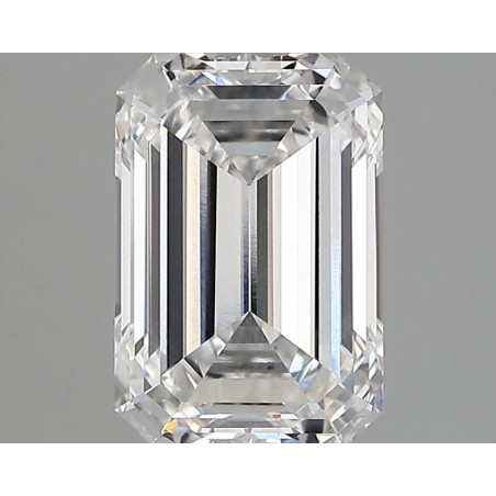 Diament laboratoryjny bezbarwny szlif szmaragdowy, 1.91ct, VVS1, E, IGI LG746546931