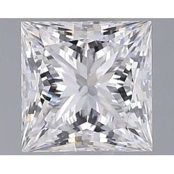 Diament laboratoryjny bezbarwny szlif princess, 1.29ct, VVS2, E, IGI LG728512098