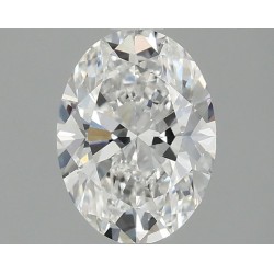 Diament laboratoryjny bezbarwny szlif owalny, 1.46ct, VVS2, E, IGI LG687590223