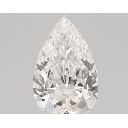 Diament laboratoryjny bezbarwny szlif gruszkowy, 1.91ct, VVS2, D, IGI LG729546005