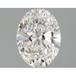 Diament laboratoryjny bezbarwny szlif owalny, 1.46ct, VVS2, E, IGI LG680589314