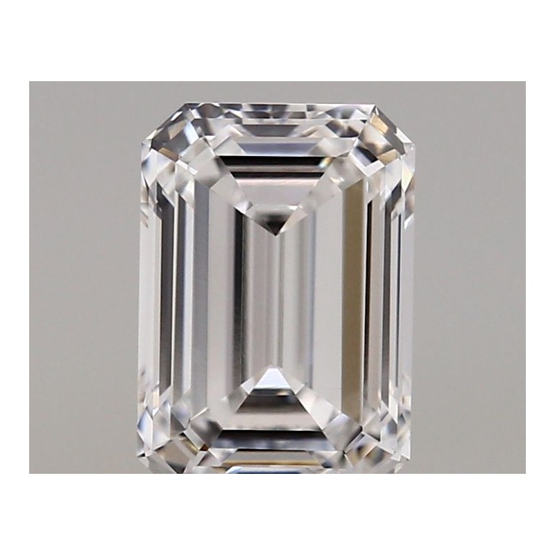 Diament laboratoryjny bezbarwny szlif szmaragdowy, 1.91ct, VVS1, F, IGI LG740507246