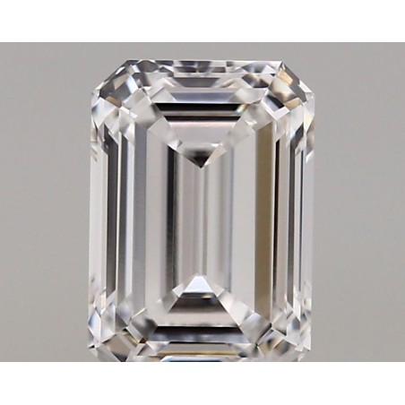 Diament laboratoryjny bezbarwny szlif szmaragdowy, 1.91ct, VVS1, F, IGI LG740507246