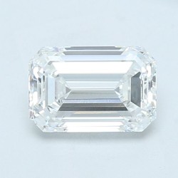 Diament laboratoryjny bezbarwny szlif szmaragdowy, 2.04ct, VVS2, D, IGI LG742550353